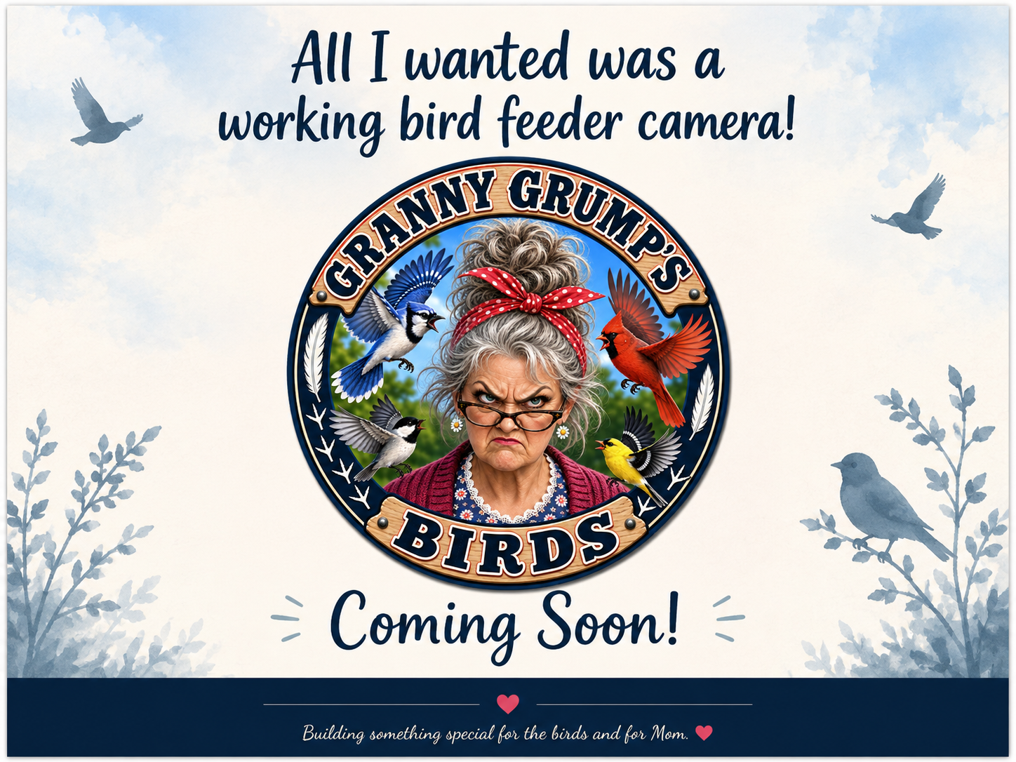 Granny Grump's Birds - Coming Soon